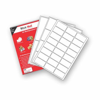 A4 LABEL SHEET