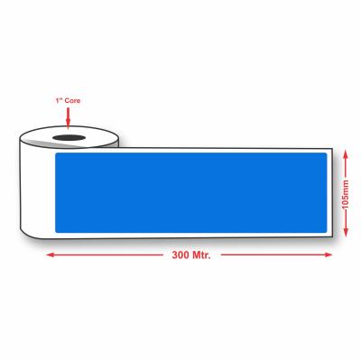 105mm x 300Mtr  1" Inch Core,  Black Color  Thermal Transfer Ribbons
