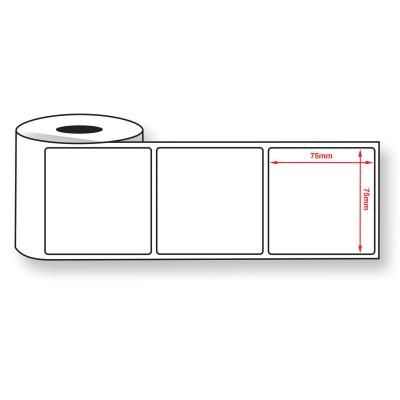 75mm x 75mm Shipping Label Per Roll 500 Labels