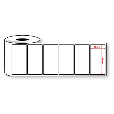 40mm X 20mm Barcode Label Per Roll 2000 Labels