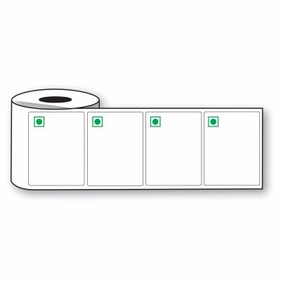 PRE-PRINTED LABEL (100mm X 75mm ) VEG LOGO LABELS 500 LABELS ROLL