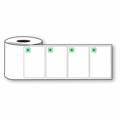 PRE-PRINTED LABEL (75mm X 50mm ) VEG LOGO LABELS 1000 LABELS ROLL