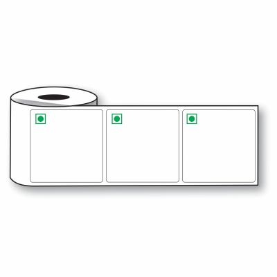 PRE-PRINTED LABEL (38mm X 38mm ) VEG LOGO LABELS 1000 LABELS ROLL